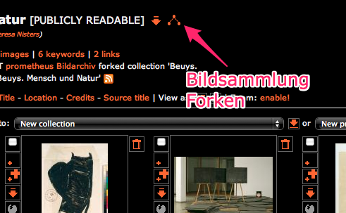 Bildsammlung forken